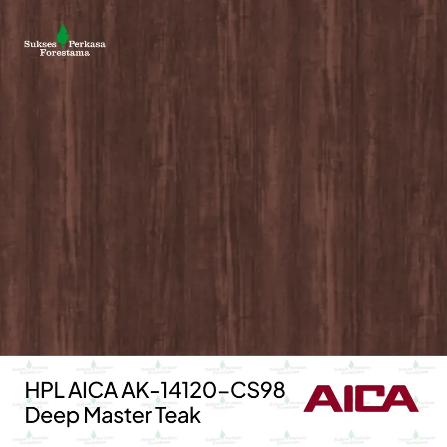 HPL AICA AK-14120-CS98 – Deep Master Teak