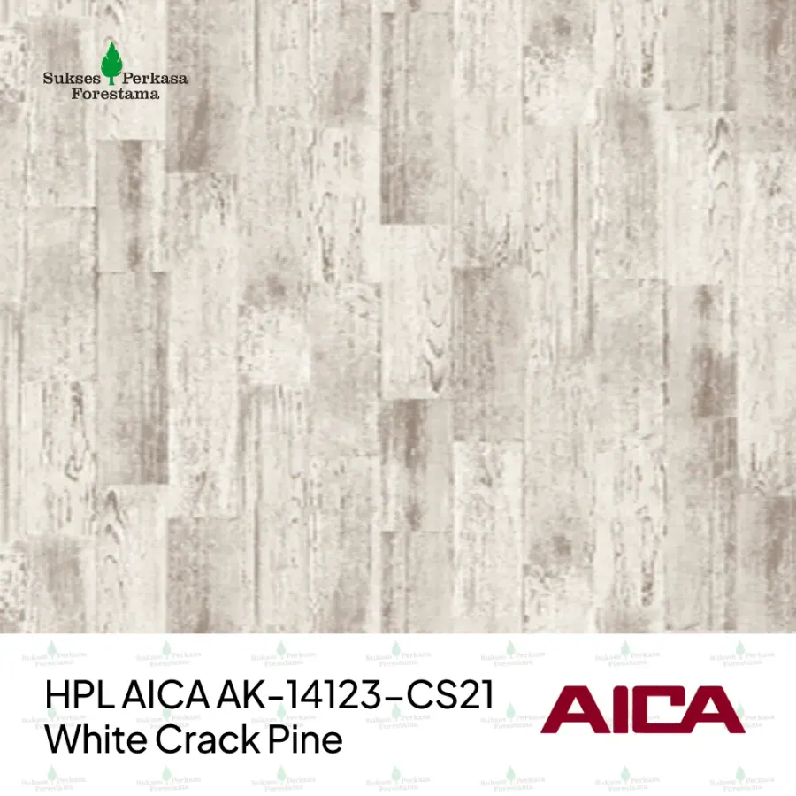 HPL AICA AK-14123-CS21 – White Crack Pine