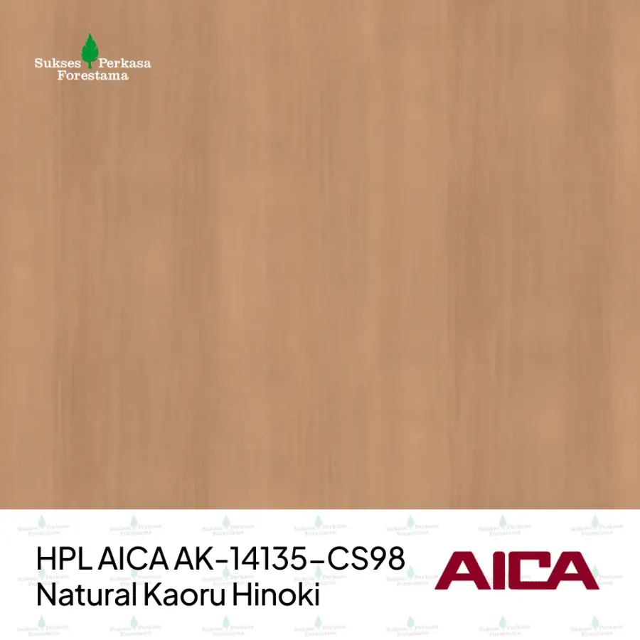 HPL AICA AK-14135-CS98 – Natural Kaoru Hinoki