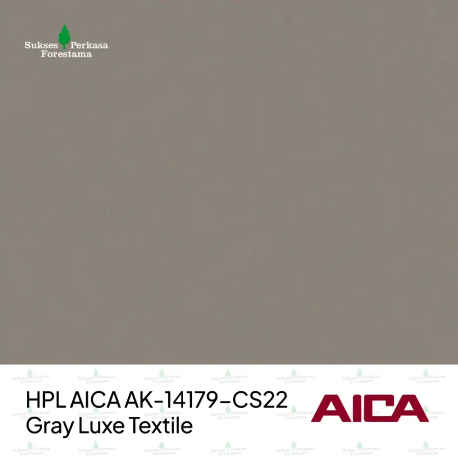 HPL AICA AK-14179-CS22 – Gray Luxe Textile