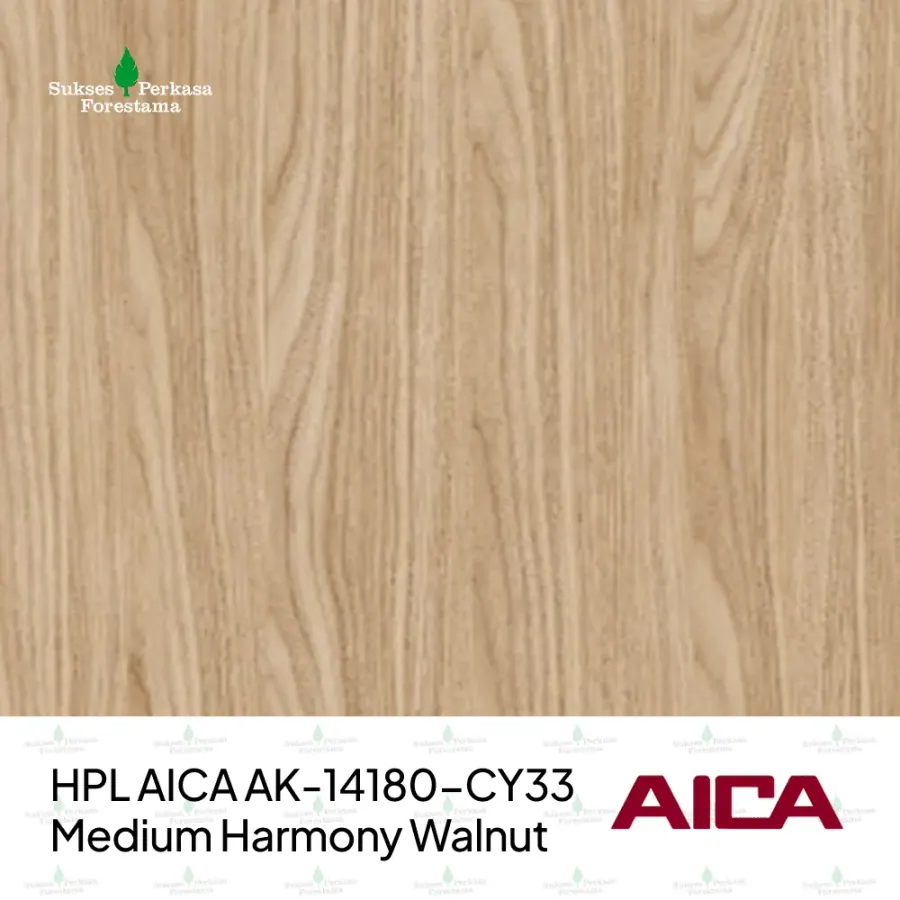 HPL AICA AK-14180-CY33 – Medium Harmony Walnut