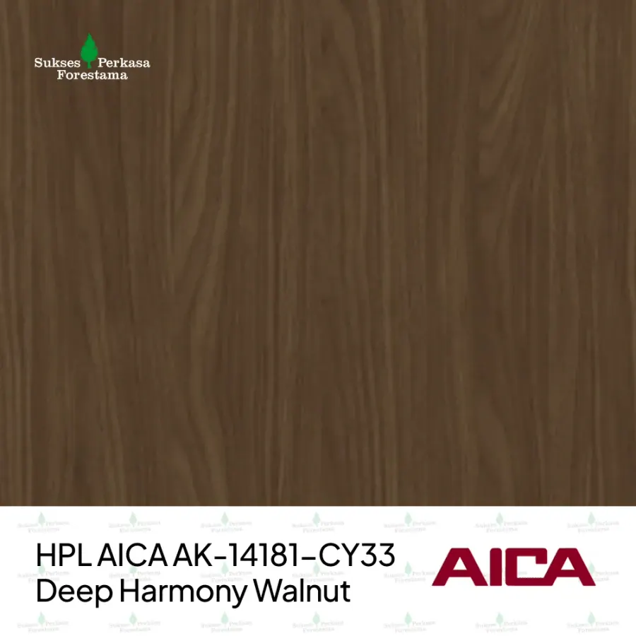 HPL AICA AK-14181-CY33 – Deep Harmony Walnut