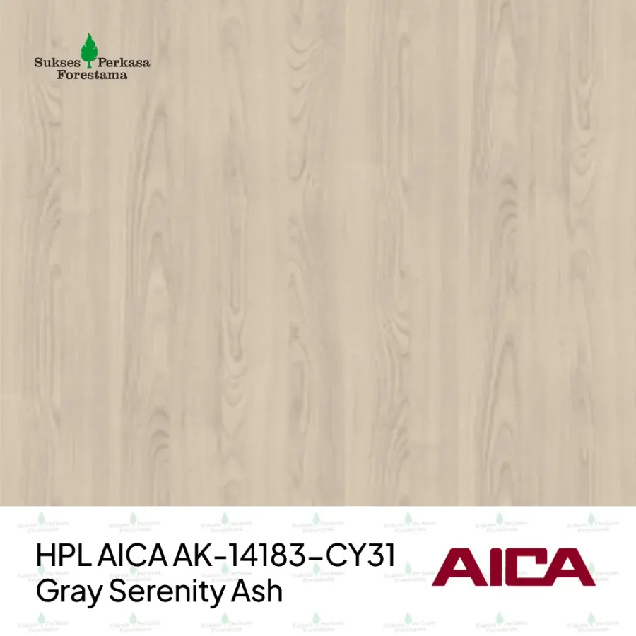 HPL AICA AK-14183-CY31 – Gray Serenity Ash
