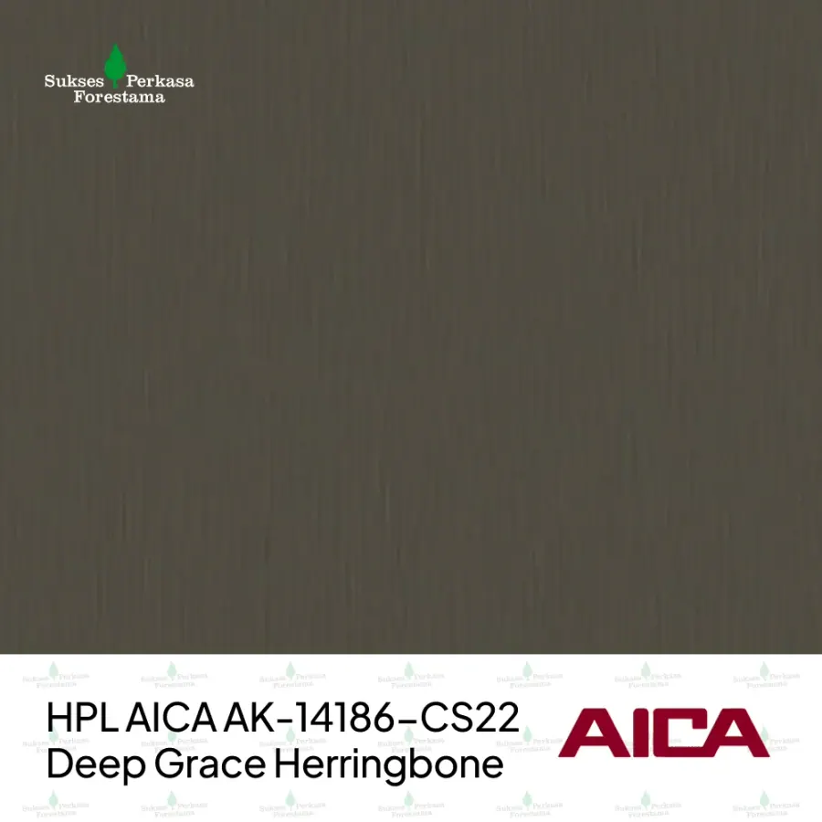 HPL AICA AK-14186-CS22 – Deep Grace Herringbone