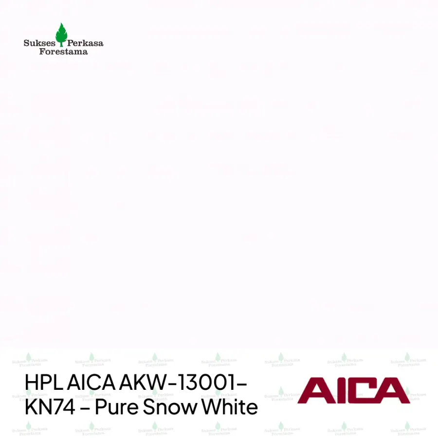HPL AICA AKW-13001-KN74 – Pure Snow White