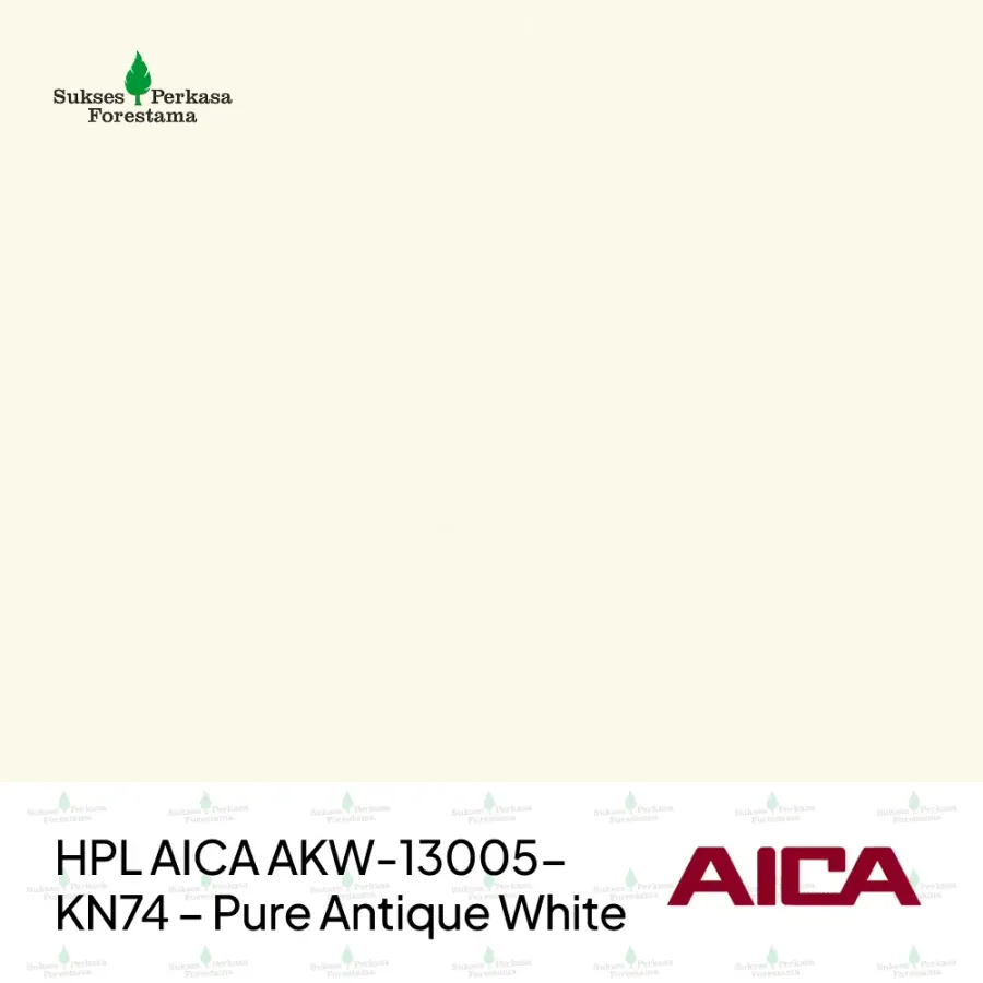 HPL AICA AKW-13005-KN74 – Pure Antique White