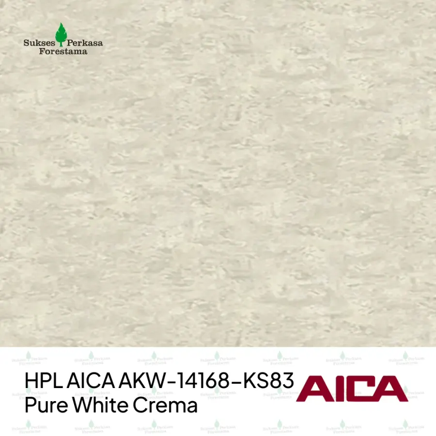 HPL AICA AKW-14168-KS83 – Pure White Crema