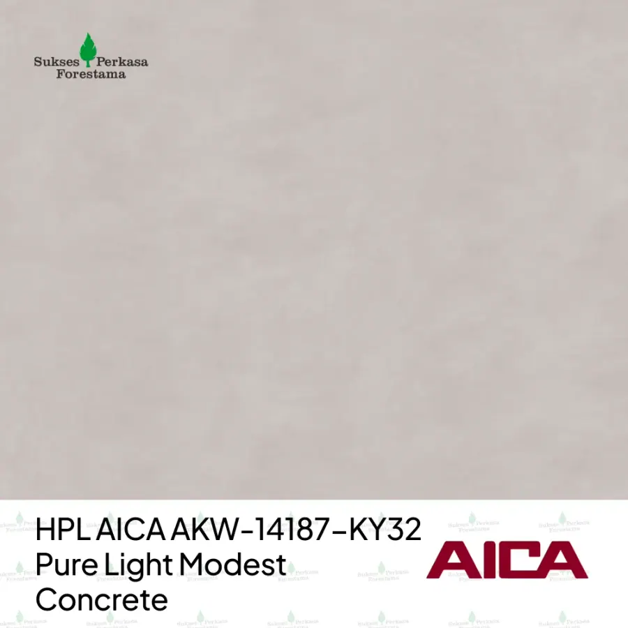 HPL AICA AKW-14187-KY32 – Pure Light Modest Concrete