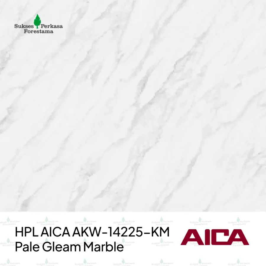 HPL AICA AKW-14225-KM – Pale Gleam Marble