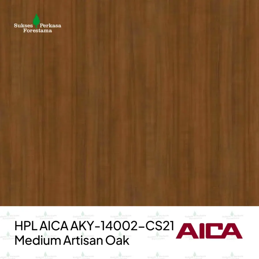 HPL AICA AKY-14002-CS21 – Medium Artisan Oak