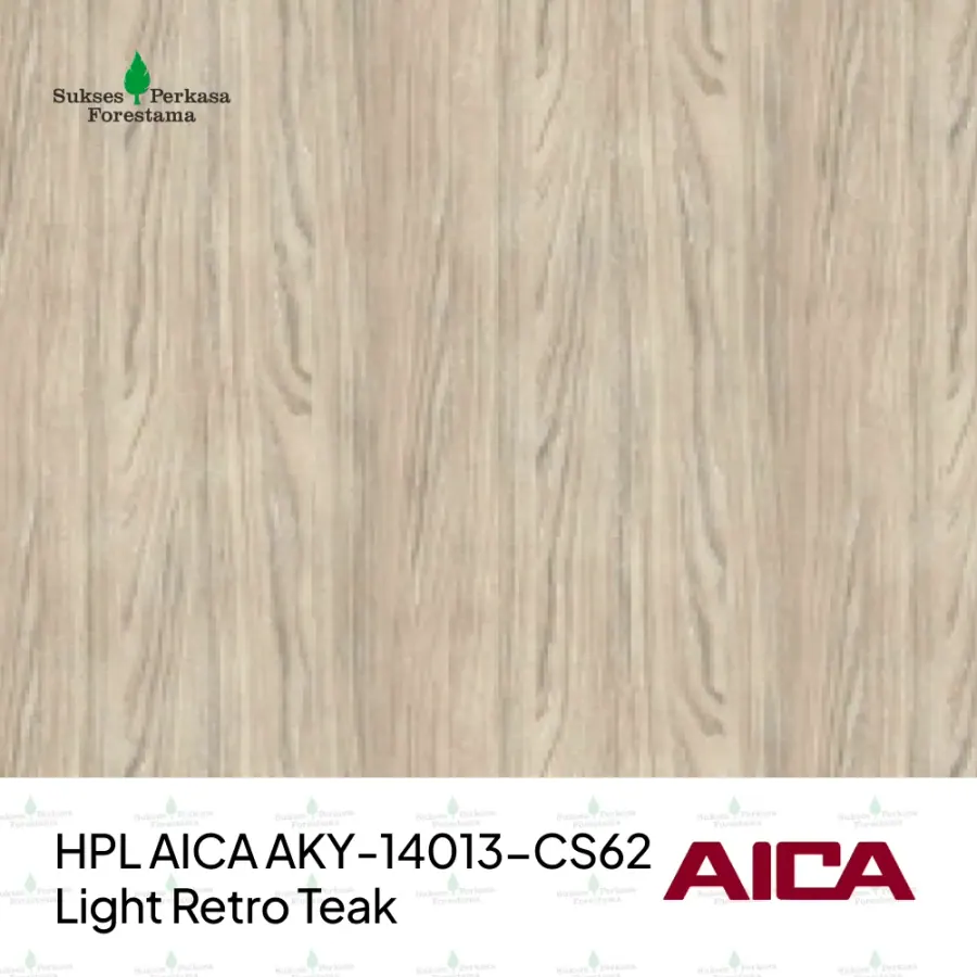 HPL AICA AKY-14013-CS62 – Light Retro Teak