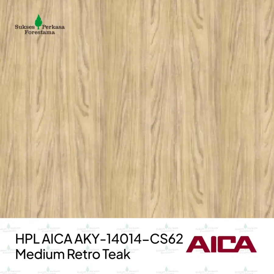 HPL AICA AKY-14014-CS62 – Medium Retro Teak