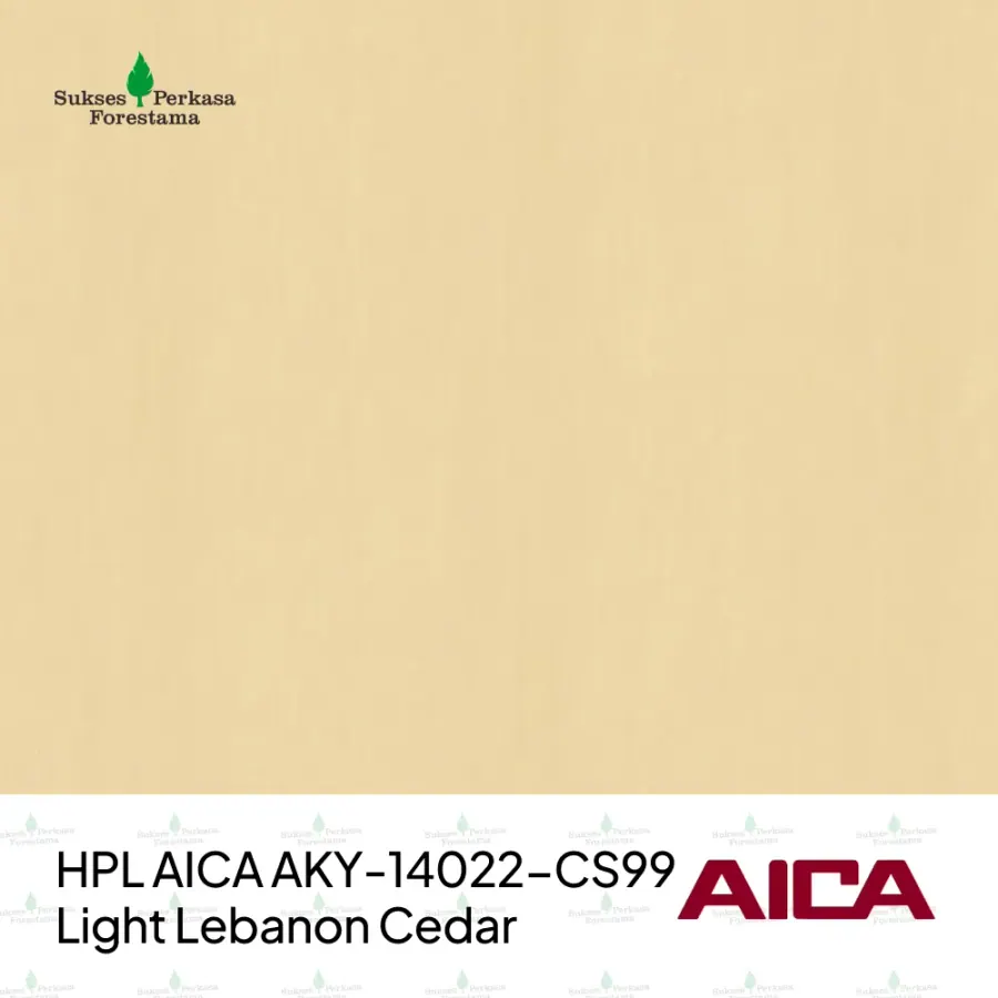 HPL AICA AKY-14022-CS99 – Light Lebanon Cedar