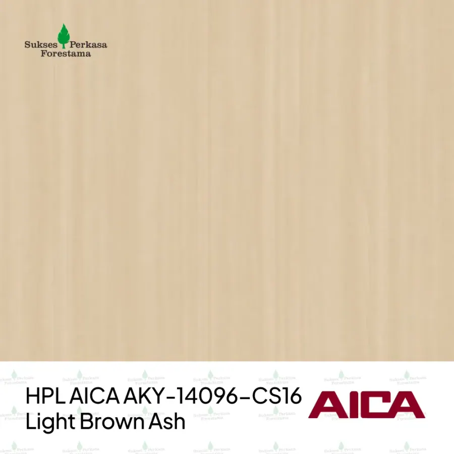 HPL AICA AKY-14096-CS16 – Light Brown Ash