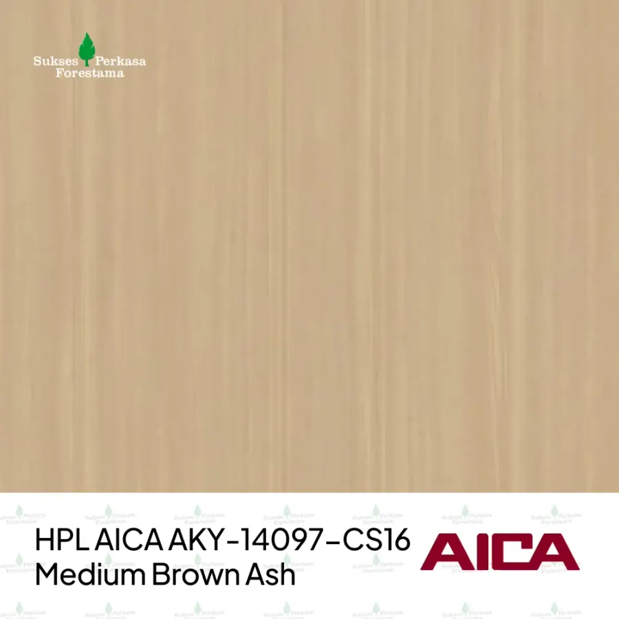 HPL AICA AKY-14097-CS16 – Medium Brown Ash