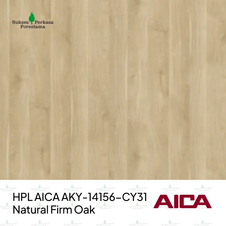 HPL AICA AKY-14156-CY31 – Natural Firm Oak