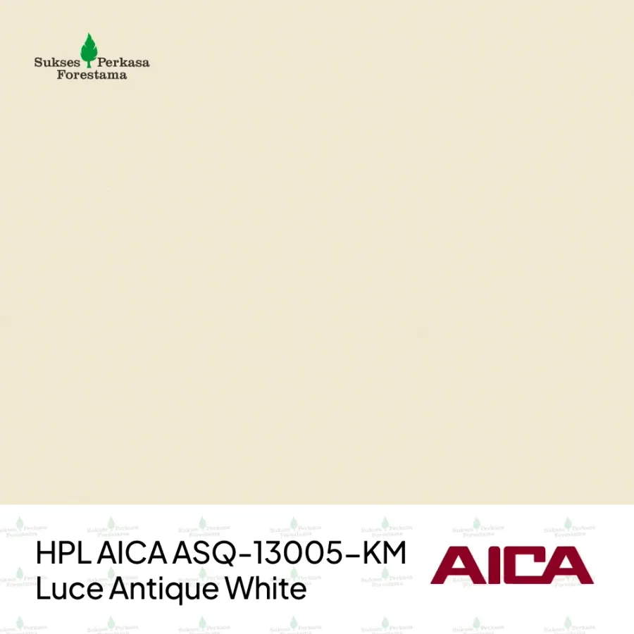 HPL AICA AKW-13005-KM – Glossy Pure Antique White