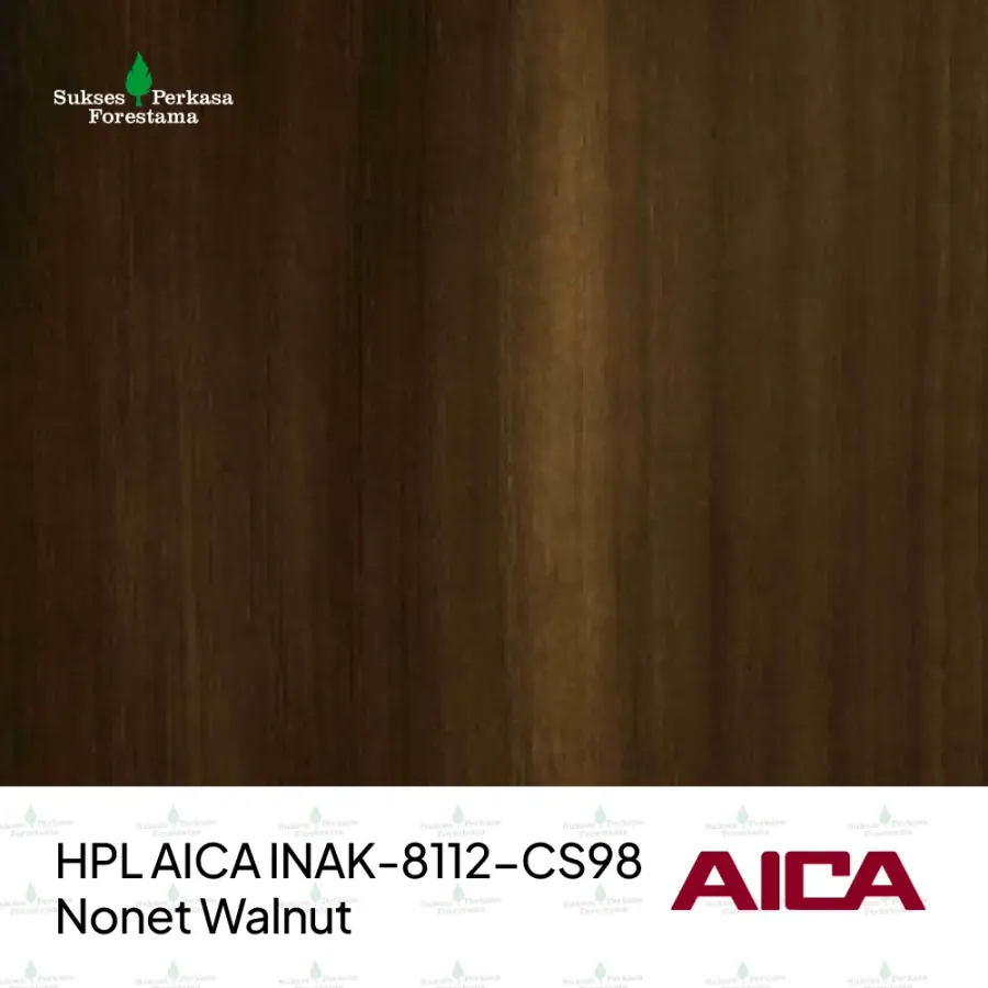 HPL AICA INAK-8112-CS98 – Nonet Walnut