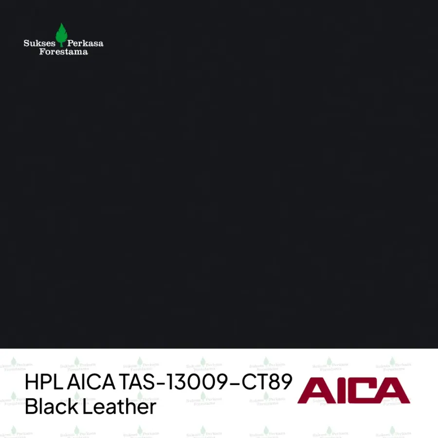 HPL AICA TAS-13009-CT89 – Black Leather