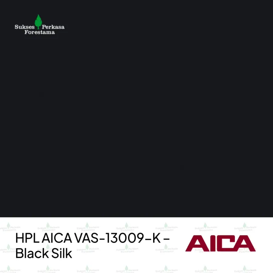 HPL AICA VAS-13009-K – Black Silk