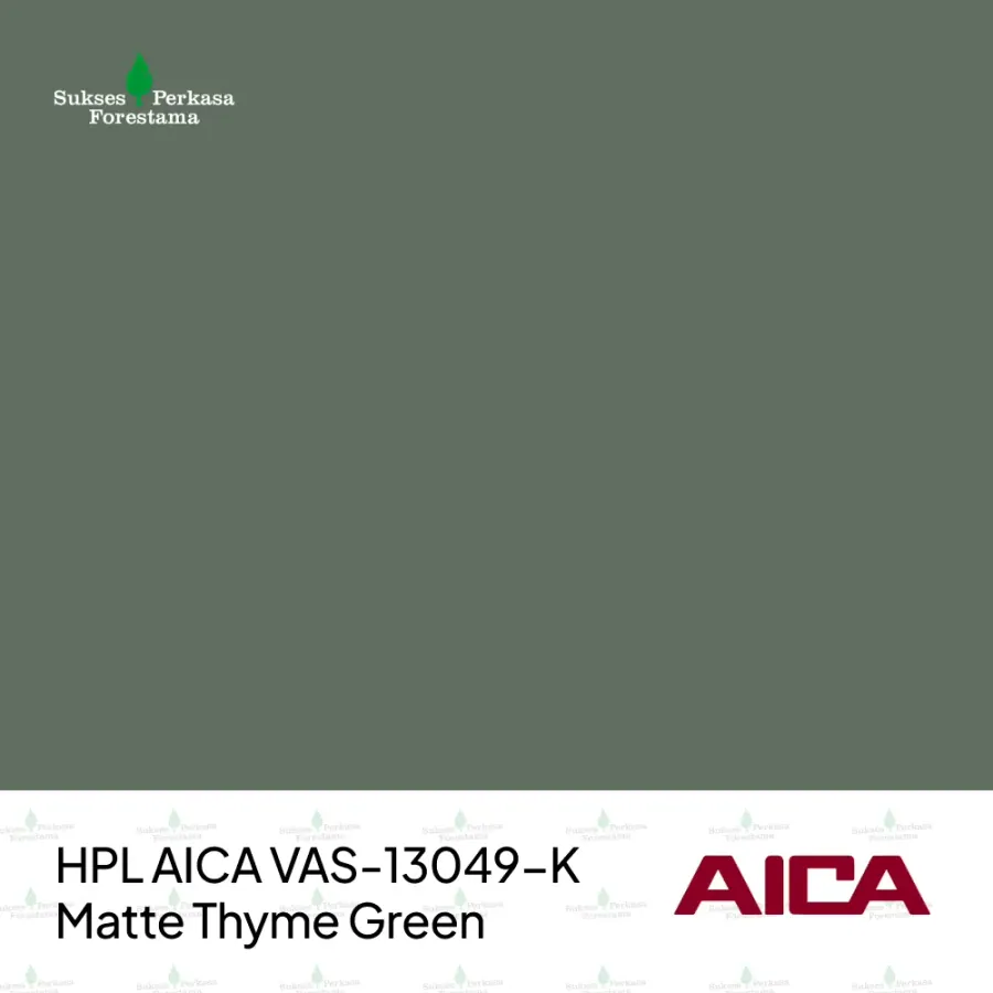 HPL AICA VAS-13049-K – Matte Thyme Green