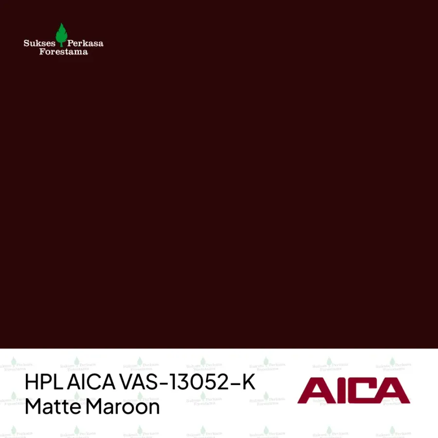 HPL AICA VAS-13052-K – Matte Maroon