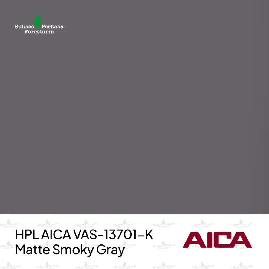 HPL AICA VAS-13701-K – Matte Smoky Gray