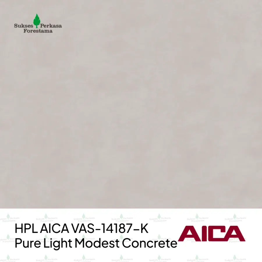 HPL AICA VAS-14187-K – Pure Light Modest Concrete