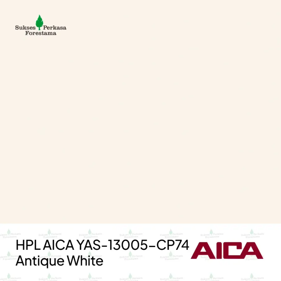 HPL AICA YAS-13005-CP74 – Antique White