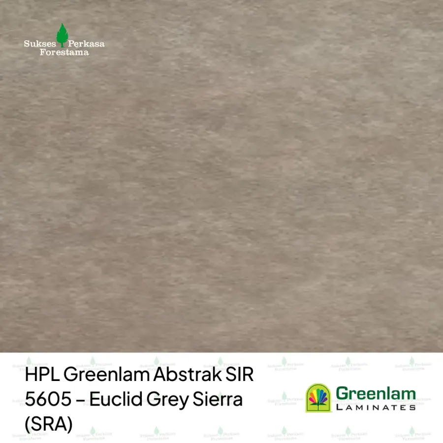 HPL Greenlam Abstrak SIR 5605 – Euclid Grey Sierra (SRA)