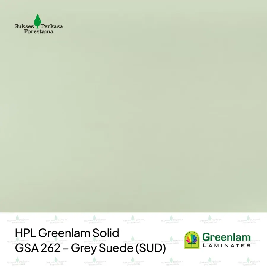 HPL Greenlam Solid GSA 262 – Grey Suede (SUD)