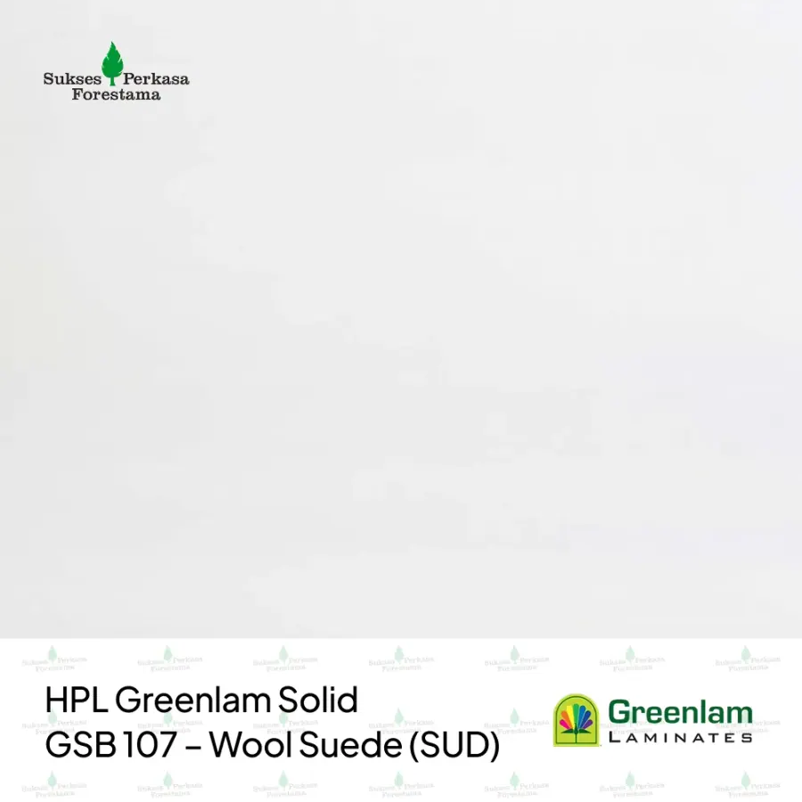 HPL Greenlam Solid GSB 107 – Wool Suede (SUD)