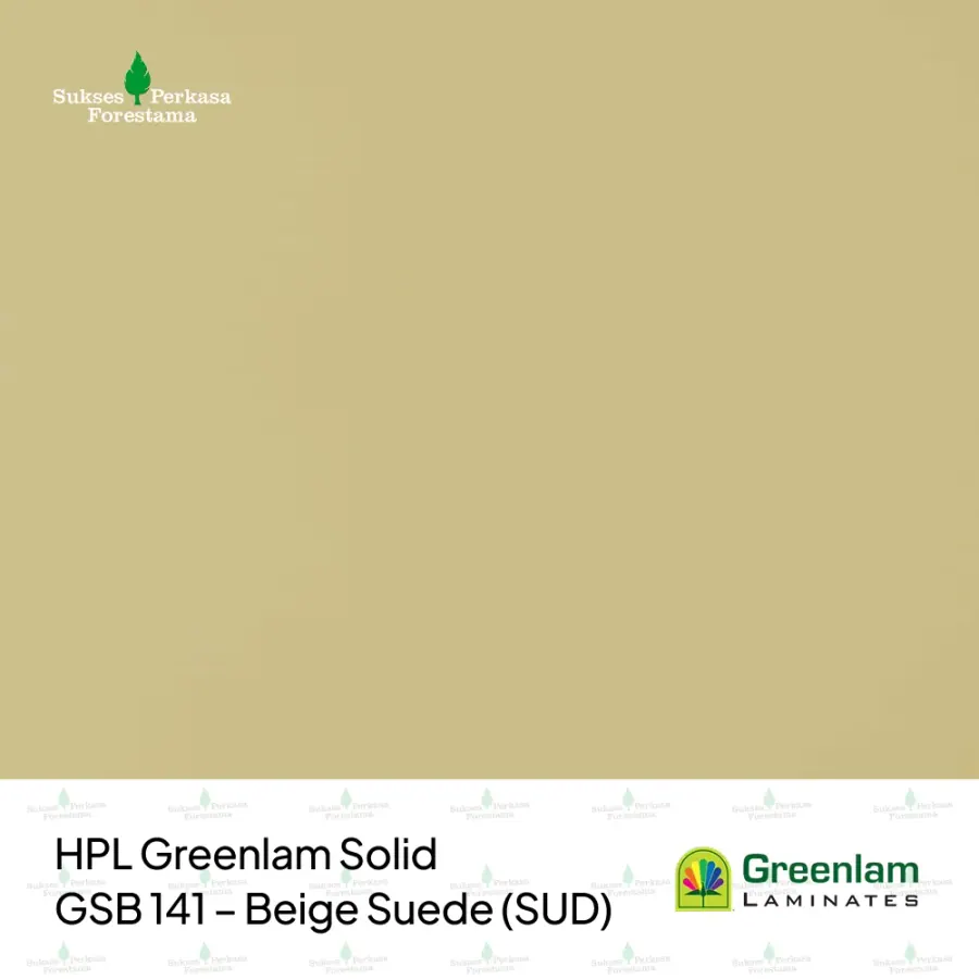 HPL Greenlam Solid GSB 141 – Beige Suede (SUD)