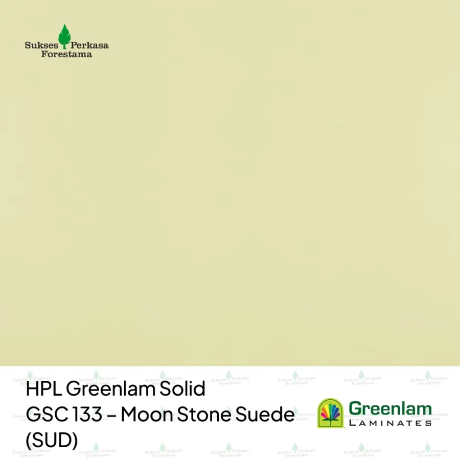 HPL Greenlam Solid GSC 133 – Moon Stone Suede (SUD)