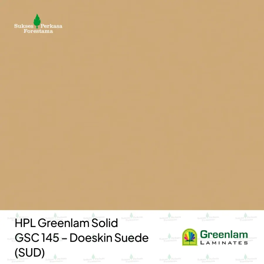 HPL Greenlam Solid GSC 145 – Doeskin Suede (SUD)