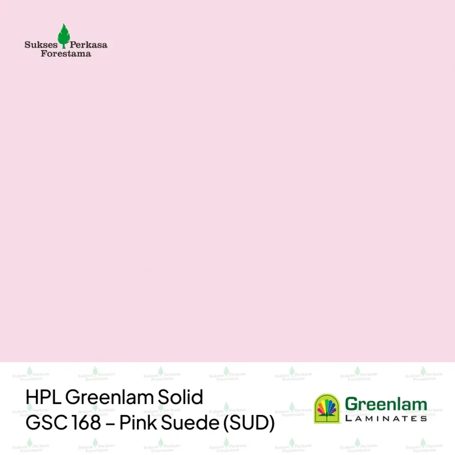 HPL Greenlam Solid GSC 168 – Pink Suede (SUD)
