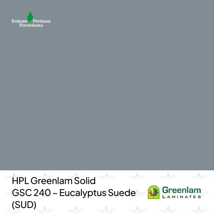HPL Greenlam Solid GSC 240 – Eucalyptus Suede (SUD)