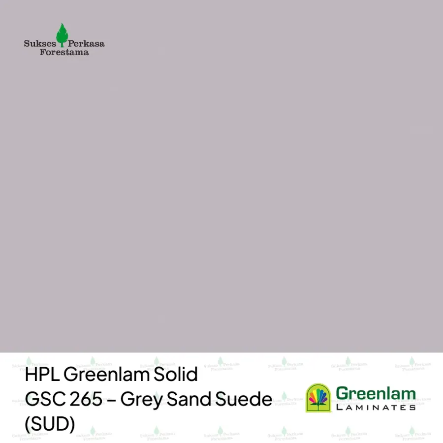 HPL Greenlam Solid GSC 265 – Grey Sand Suede (SUD)