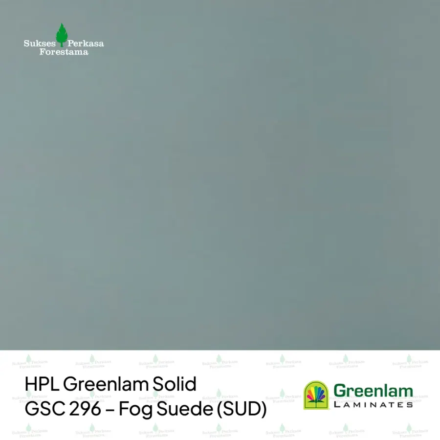HPL Greenlam Solid GSC 296 – Fog Suede (SUD)