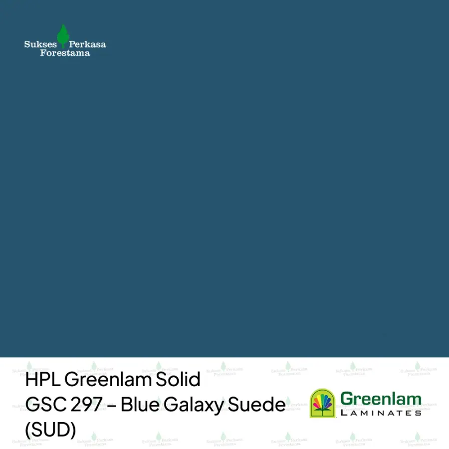 HPL Greenlam Solid GSC 297 – Blue Galaxy Suede (SUD)