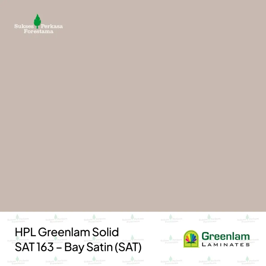HPL Greenlam Solid SAT 163 – Bay Satin (SAT)
