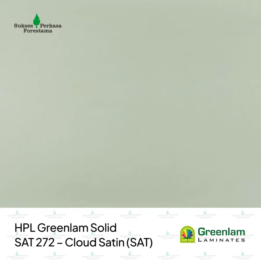 HPL Greenlam Solid SAT 272 – Cloud Satin (SAT)