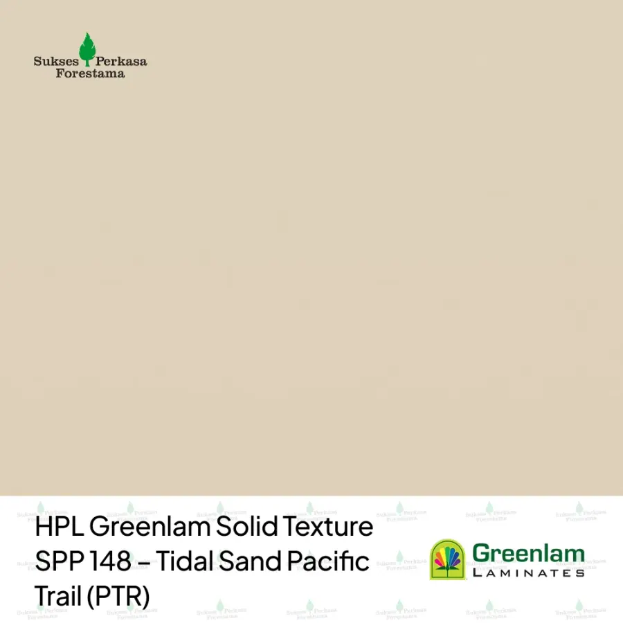 HPL Greenlam Solid Texture SPP 148 – Tidal Sand Pacific Trail (PTR)