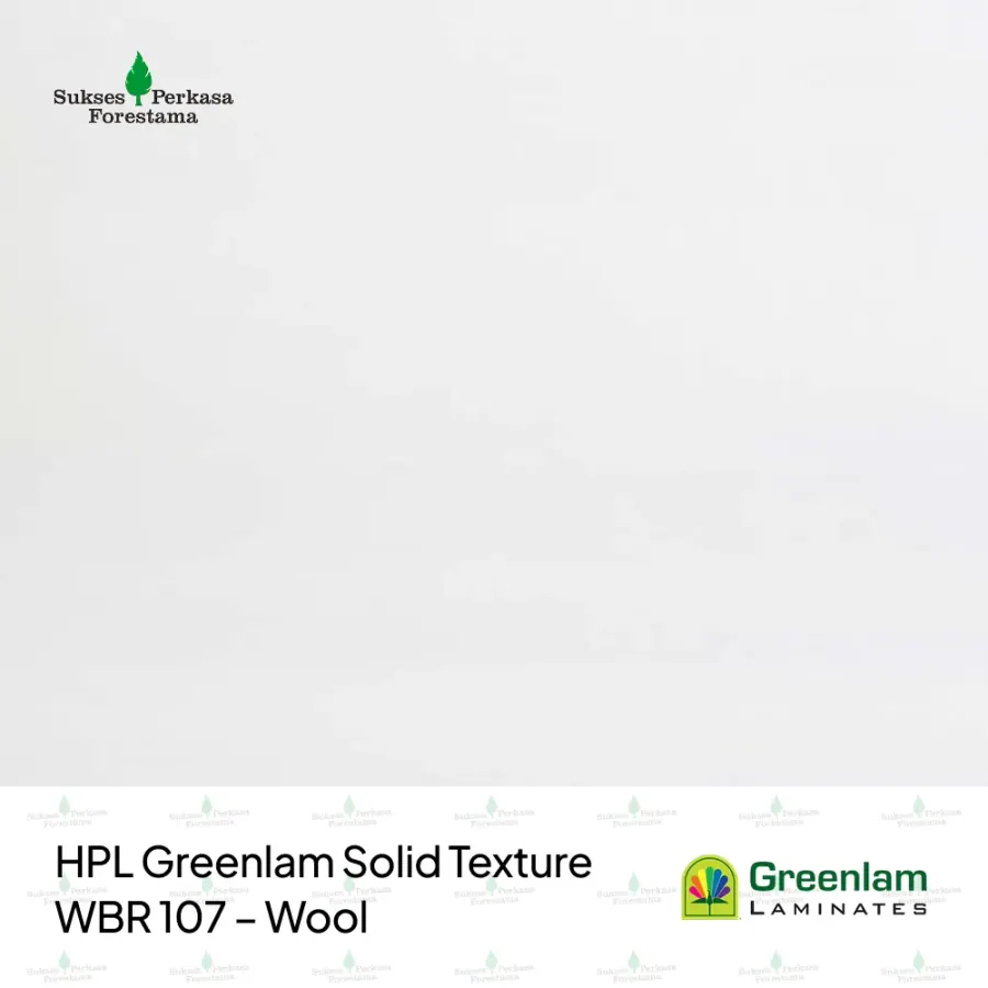 HPL Greenlam Solid Texture WBR 107 – Wool