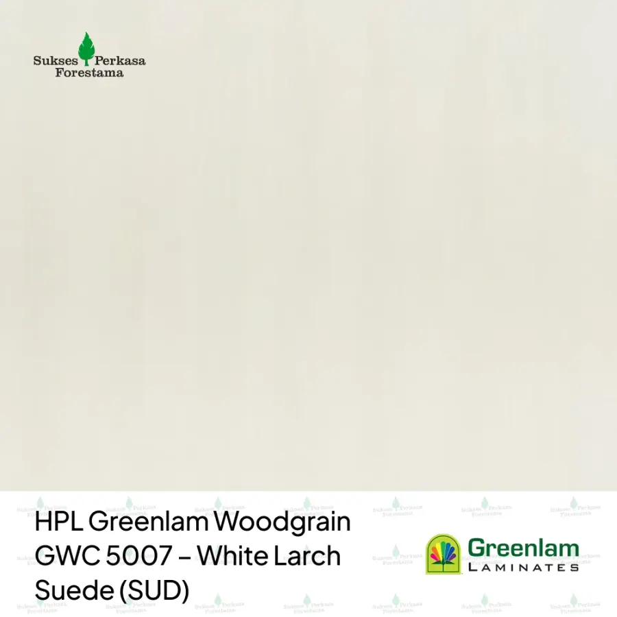 HPL Greenlam Woodgrain GWC 5007 – White Larch Suede (SUD)