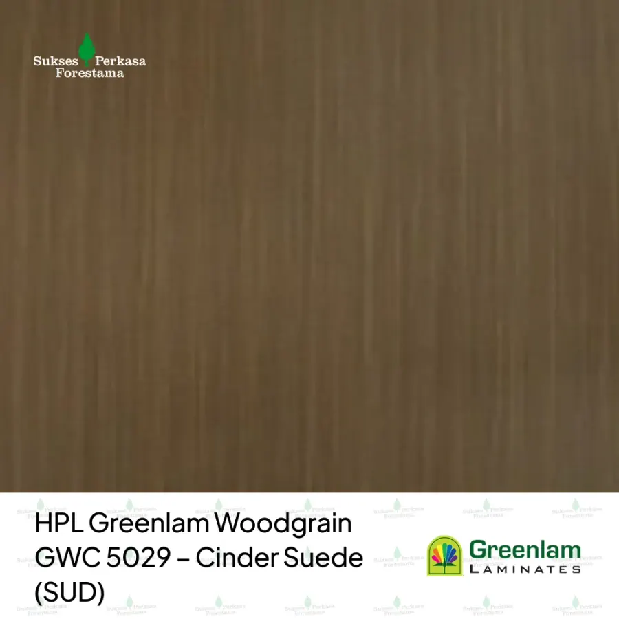 HPL Greenlam Woodgrain GWC 5029 – Cinder Suede (SUD)