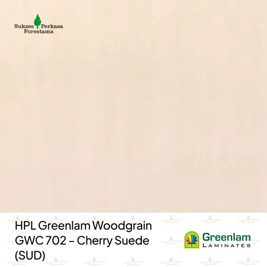 HPL Greenlam Woodgrain GWC 702 – Cherry Suede (SUD)