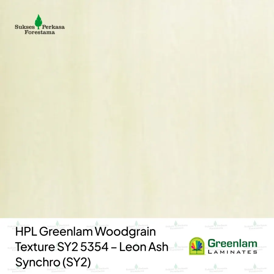 HPL Greenlam Woodgrain Texture SY2 5354 – Leon Ash Synchro (SY2)