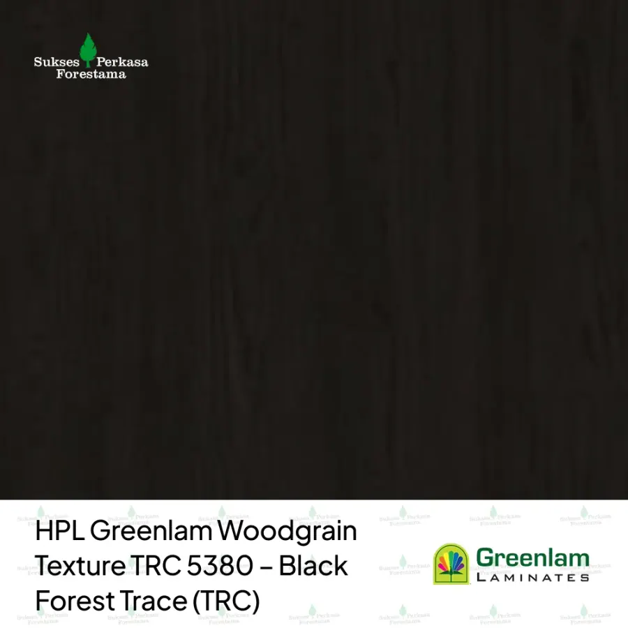 HPL Greenlam Woodgrain Texture TRC 5380 – Black Forest Trace (TRC)