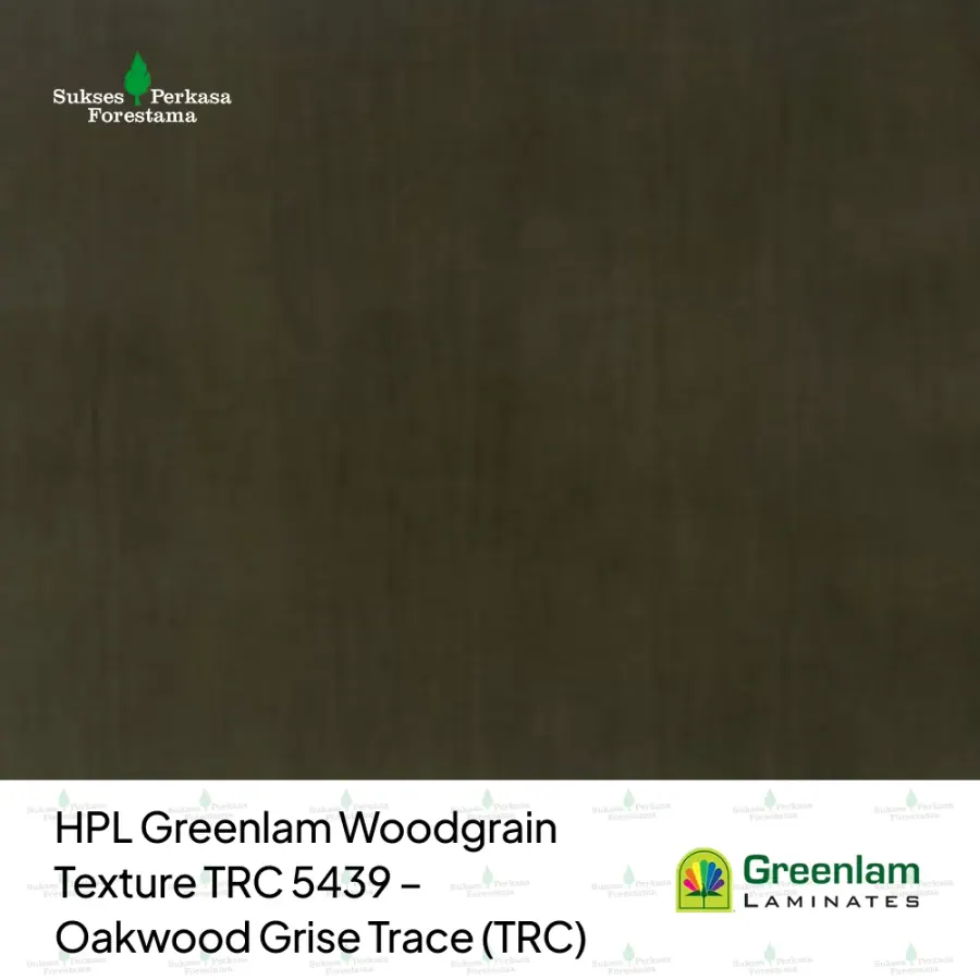 HPL Greenlam Woodgrain Texture TRC 5439 – Oakwood Grise Trace (TRC)